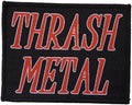 THRASH METAL - 7,8 x 9,9 cm - Patch
