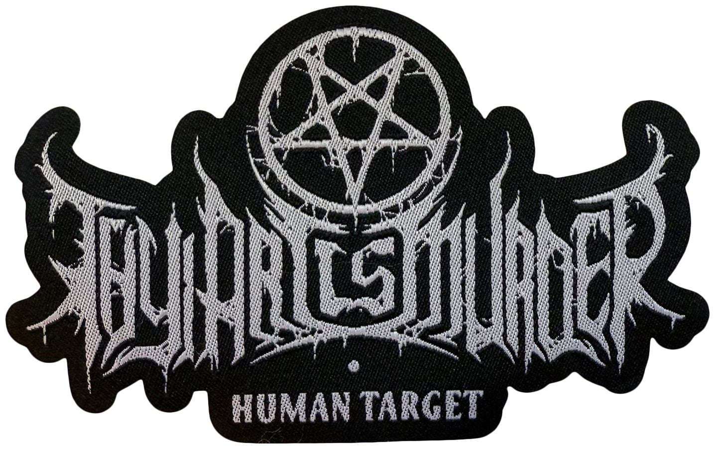 THY ART IS MURDER - Human Target Die Cut - 7,6 x 12,2 cm - Patch