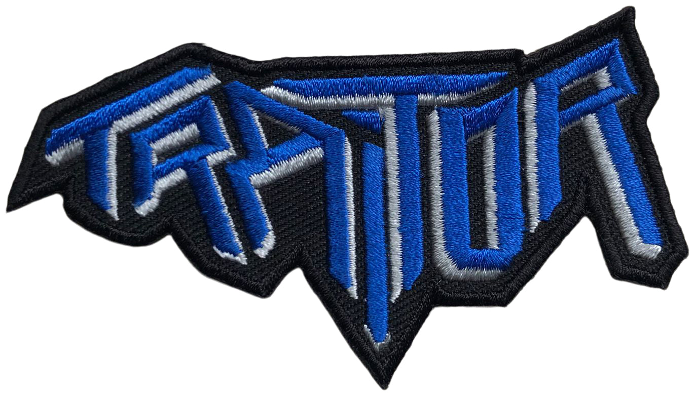 TRAITOR - Cut Out Logo - 5,6 x 9,9 cm - Patch