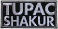 TUPAC - Text Logo - 4,9 x 10 cm - Patch