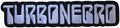TURBONEGRO - 80s Logo - 12,3 x 3 cm - Patch