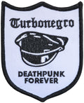 TURBONEGRO - Deathpunk Forever - 7,4 x 9,2 cm - Patch