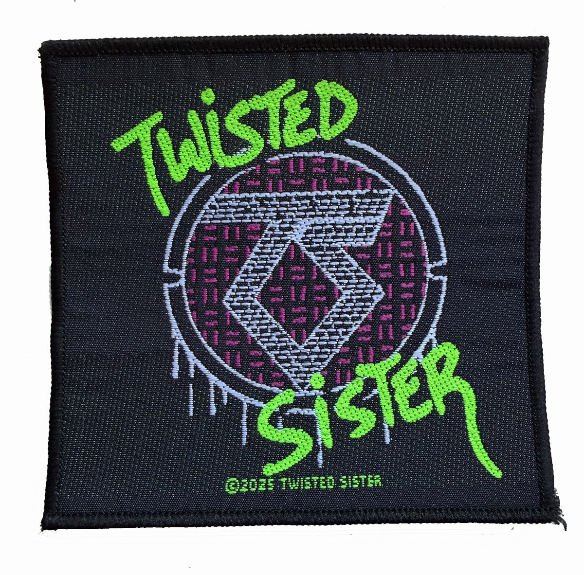 TWISTED SISTER - Spray Logo - 9,7 x 10 cm - Patch