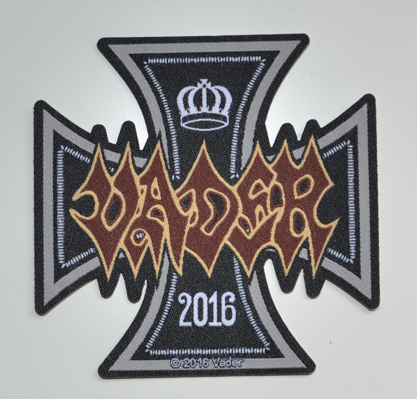 VADER - Iron Times - 9,8 cm x 9,8 cm - Patch