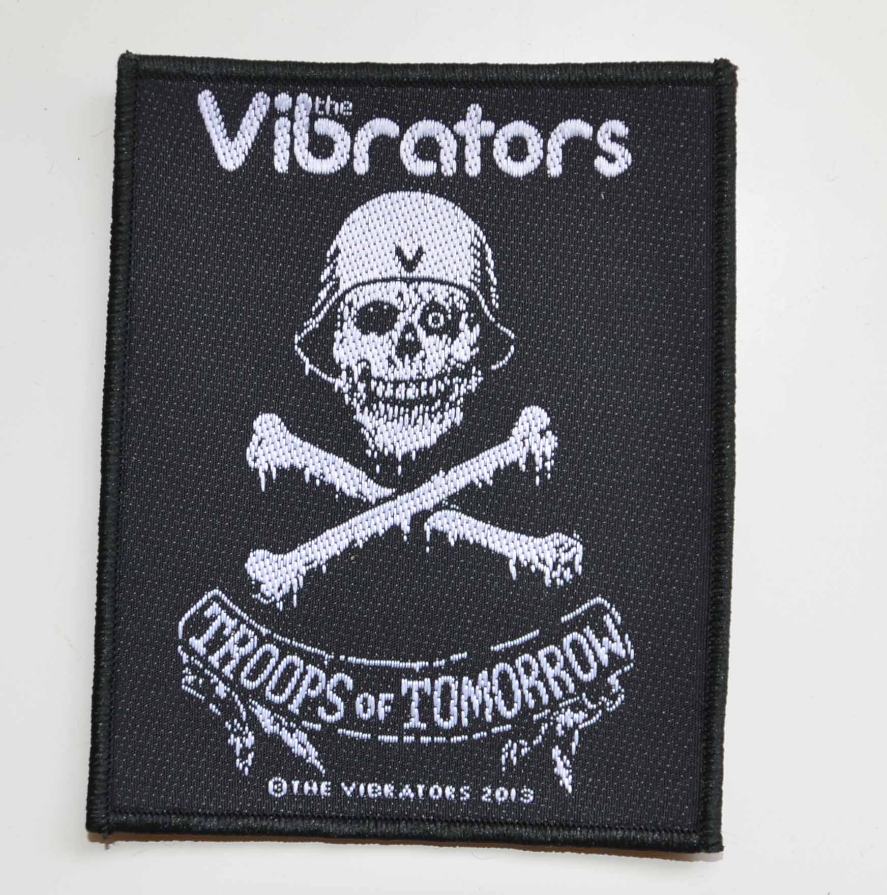 VIBRATORS - Troops Of Tomorrow - 8,5 x 10,3 cm - Patch