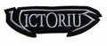 VICTORIUS - Cut Out Logo - 3,2 x 10,2 cm - Patch