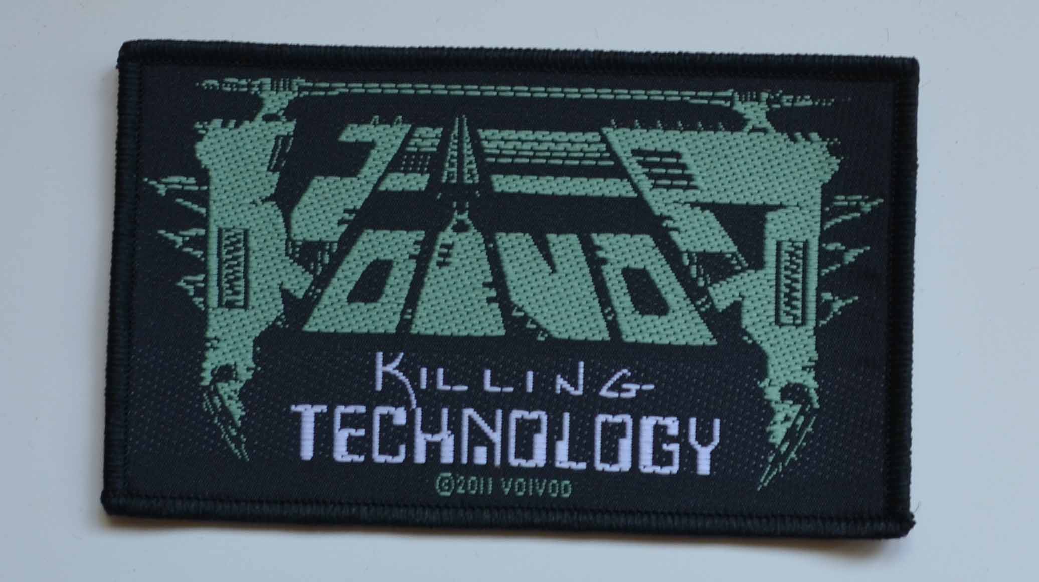 VOIVOD - Killing Technology - 10,4 cm x 6,3 cm - Patch