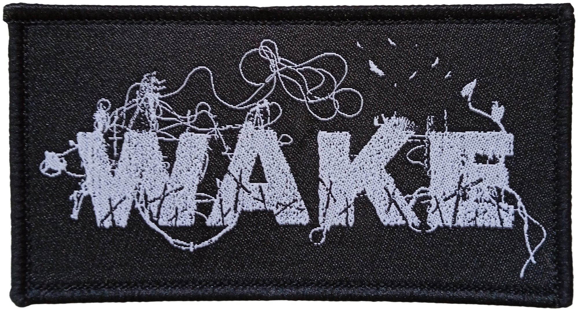 WAKE - Logo - 10,3 x 5,6 cm - Patch