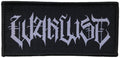 WARLUST - Logo - 4,4 x 9,4 cm - Patch