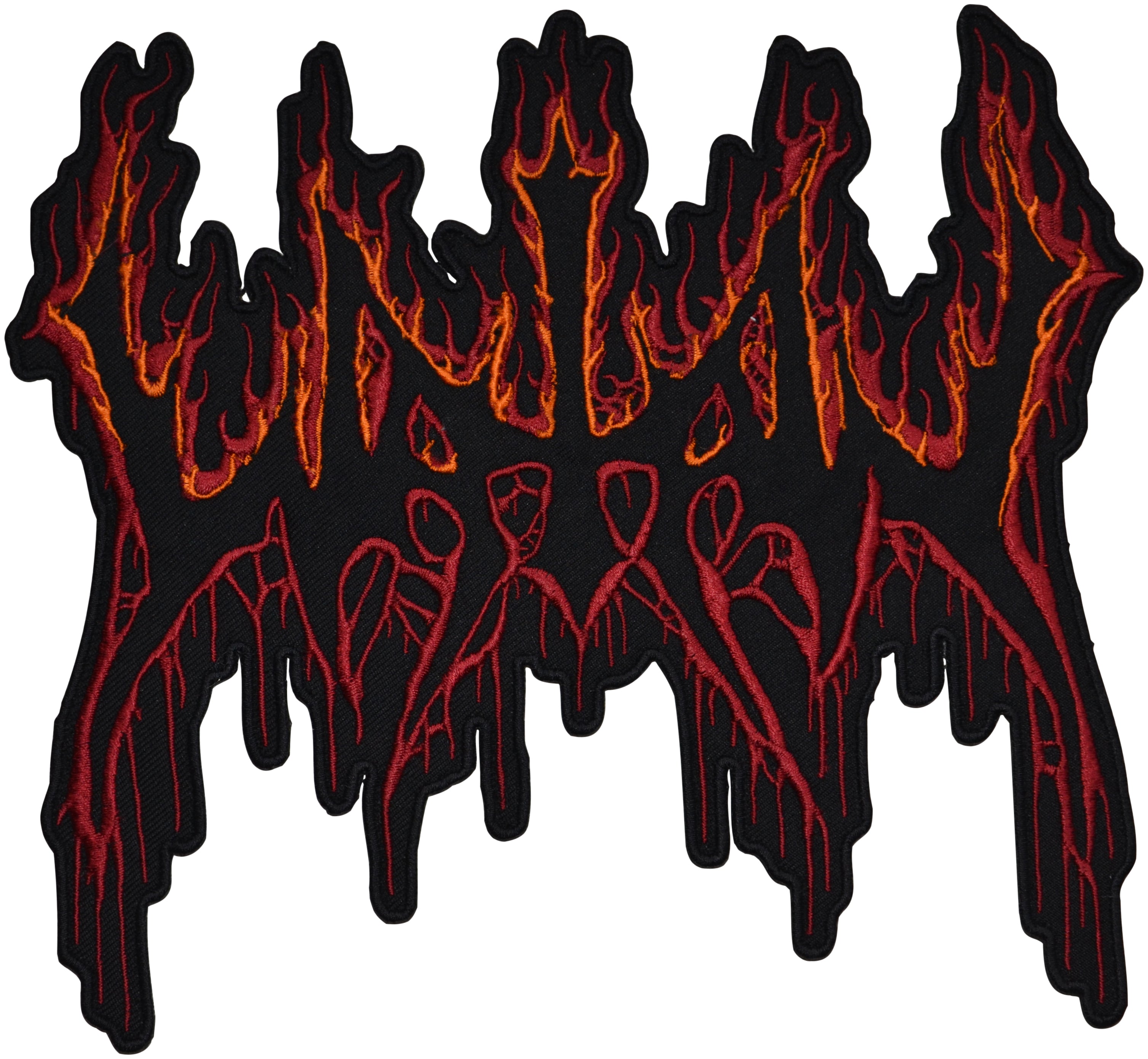 WATAIN - Flame Logo - 20 x 18,4 cm - Patch