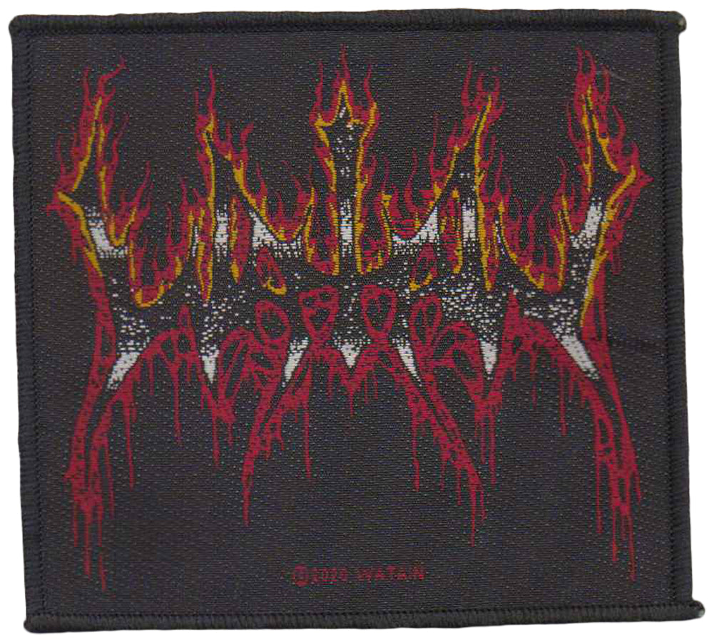 WATAIN - Flaming Logo - 10 x 9,3 cm - Patch