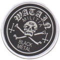 WATAIN - Militia Black Metal - White Border - 9 cm - Patch