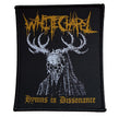 WHITECHAPEL - Mask ( Hymns In Dissonance ) - 9,9 x 8,4 cm - Patch