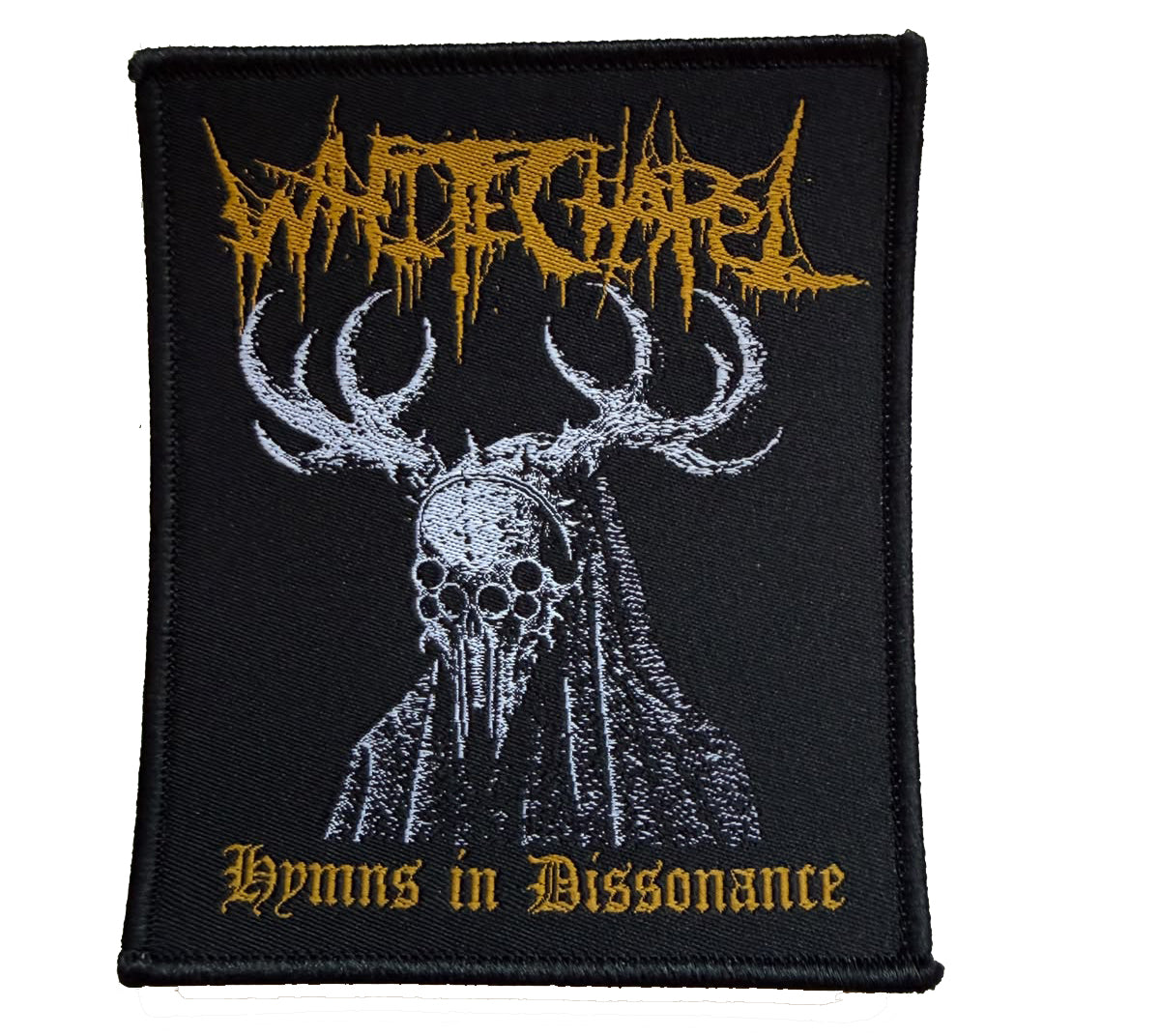 WHITECHAPEL - Mask ( Hymns In Dissonance ) - 9,9 x 8,4 cm - Patch