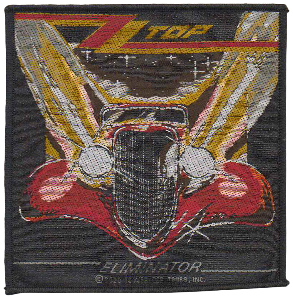 ZZ TOP - Eliminator - 10,2 x 10,5 cm - Patch