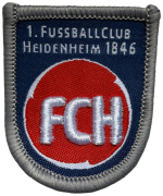 1. FC HEIDENHEIM - Logo - 4,2 x 3,7 cm - Patch