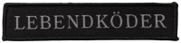 LEBENDKOEDER - 2,6 x 11,6 cm - Patch