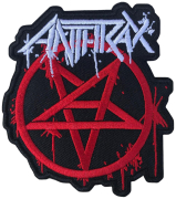 ANTHRAX - Pent Logo - 9,5 x 8,5 cm - Patch