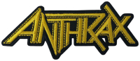 ANTHRAX - Yellow Logo - 4 x 9,7 cm - Patch