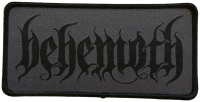 BEHEMOTH - Black Logo - 5,9 x 12 cm - Patch