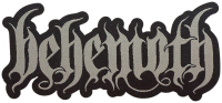 BEHEMOTH - Logo Die Cut - 5,4 x 12 cm - Patch