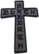 BLACK SABBATH - Cross - 7,9 x 5,7 cm - Patch