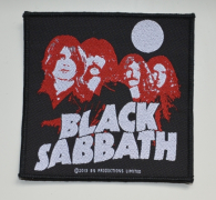 BLACK SABBATH Red Portraits Patch - 9,3 cm x 9,5 cm