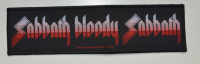 BLACK SABBATH Sabbath Bloody Sabbath Patch - 4,7 cm x 18,7 cm