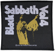 BLACK SABBATH - Vol 4 - 9,5 x 10 cm - Patch