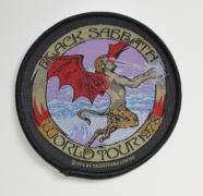 BLACK SABBATH - World Tour 78 - Patch - 9 cm