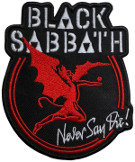 BLACK SABBATH - Archangel Never Say Die - 10,1 x 8,9 cm - Patch