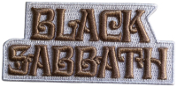 BLACK SABBATH - Text Logo - 4,5 x 9,4 cm - Patch