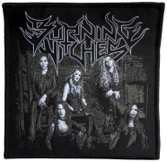 BURNING WITCHES - Sitting Band - 10,1 x 10,2 cm - Patch