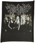 BURNING WITCHES - Standing Band - 10,2 x 8,1 cm - Patch