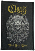 CLOAK - Skull - 11,4 x 7,8 cm - Black Border - Patch