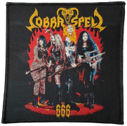 COBRA SPELL - 666 Band Lineup - 10,4 x 10,3 cm - Patch