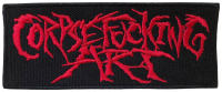 CORPSEFUCKING ART. - Red-Logo - 4,7 x 11,9 cm - Patch