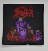 DEATH - Scream Bloody Gore - Patch - 9,5 cm x 9,5 cm