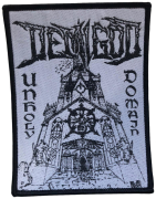 DEMIGOD - Unholy Domain - Black Border - 10,9 x 8,2 cm - Patch