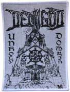 DEMIGOD - Unholy Domain - White Border - 10,9 x 8,2 cm - Patch