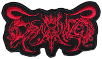 DEMONIZED - Red-Logo - 5,6 x 10,1 cm - Patch