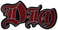 DIO - Logo Cut Out - 5 x 9,5 cm - Patch