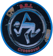 D.R.I. - Crossover - Blue Border - 9,3 cm - Patch