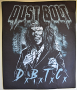 DUST BOLT - DBTC - 33,3 cm x 39,7 cm - Backpatch