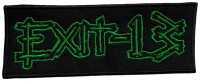 EXIT-13 - Logo - 4,5 x 11,9 cm - Patch