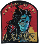 EXUMER - Possessed By Fire - Black Border - 11,1 x 9,8 cm - Patch