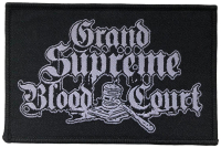 GRAND SUPREME BLOOD COURT - Logo - 7,8 x 11,8 cm - Patch