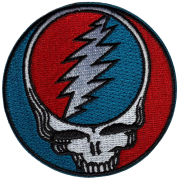 GRATEFUL DEAD - Steal Your Face Classic - 7,3 cm - Patch