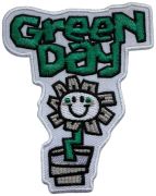 GREEN DAY - Flower Pot - 9 x 7,2 cm - Patch