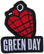 GREEN DAY - Grenade Logo - 9,9 x 8 cm - Patch